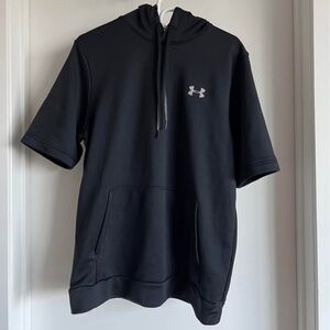 Men’s MEDIUM Under Armour Short Sleeve Baseball Hoodie